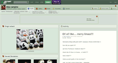 Desktop Screenshot of miss-vampire.deviantart.com
