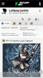 Mobile Screenshot of lollipop-junkie.deviantart.com