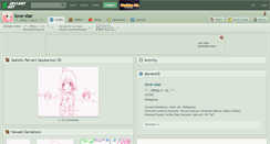 Desktop Screenshot of love-star.deviantart.com