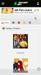 Mobile Screenshot of mk-fan-club.deviantart.com