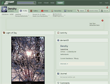 Tablet Screenshot of denzhy.deviantart.com