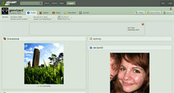 Desktop Screenshot of geewizard.deviantart.com