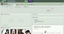 Desktop Screenshot of mika-san.deviantart.com
