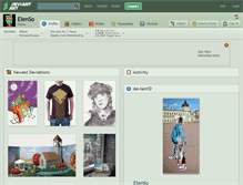Tablet Screenshot of elenso.deviantart.com