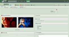 Desktop Screenshot of natedone.deviantart.com