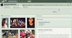 Desktop Screenshot of momslilanimemonster.deviantart.com