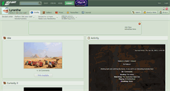 Desktop Screenshot of lyranthe.deviantart.com