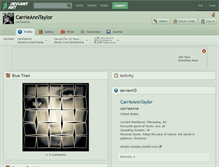Tablet Screenshot of carrieanntaylor.deviantart.com