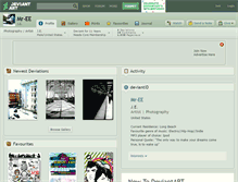 Tablet Screenshot of mr-ee.deviantart.com