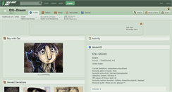 Desktop Screenshot of eric--draven.deviantart.com