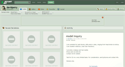 Desktop Screenshot of davidperry.deviantart.com