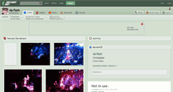 Desktop Screenshot of da-flash.deviantart.com