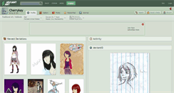 Desktop Screenshot of cherrykay.deviantart.com