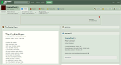 Desktop Screenshot of insanepoetry.deviantart.com