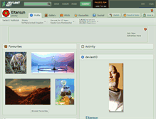Tablet Screenshot of eitansun.deviantart.com