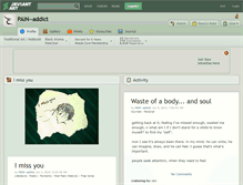 Tablet Screenshot of pain--addict.deviantart.com