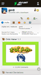 Mobile Screenshot of gen8.deviantart.com