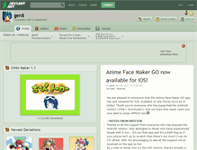 Tablet Screenshot of gen8.deviantart.com