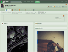 Tablet Screenshot of ignaciogodinez.deviantart.com