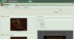Desktop Screenshot of polysoup.deviantart.com