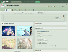 Tablet Screenshot of cookieebeatdownn.deviantart.com