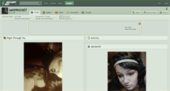 Desktop Screenshot of katsprocket.deviantart.com
