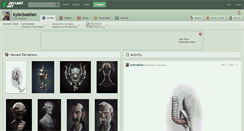 Desktop Screenshot of kylecbastian.deviantart.com