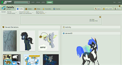 Desktop Screenshot of fanta5y.deviantart.com