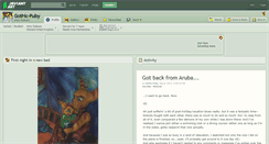 Desktop Screenshot of gothic-ruby.deviantart.com