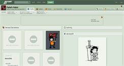 Desktop Screenshot of hatah-hater.deviantart.com