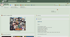 Desktop Screenshot of nate-ng.deviantart.com