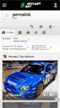 Mobile Screenshot of permalink.deviantart.com
