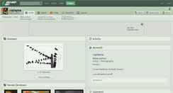 Desktop Screenshot of copiapoa.deviantart.com
