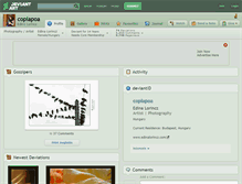Tablet Screenshot of copiapoa.deviantart.com