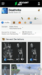 Mobile Screenshot of deathnite.deviantart.com