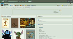 Desktop Screenshot of liamjay.deviantart.com