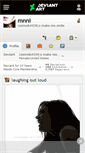 Mobile Screenshot of mnni.deviantart.com