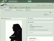 Tablet Screenshot of mnni.deviantart.com