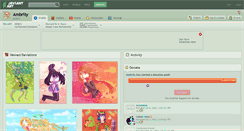 Desktop Screenshot of ambrity.deviantart.com