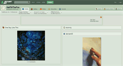 Desktop Screenshot of hailtothefox.deviantart.com