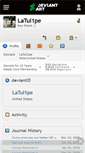 Mobile Screenshot of latul1pe.deviantart.com