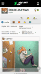 Mobile Screenshot of dolce-ruffian.deviantart.com