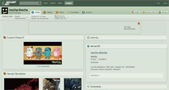 Desktop Screenshot of mocha-thecha.deviantart.com
