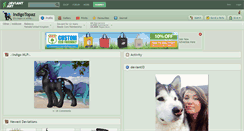 Desktop Screenshot of indigotopaz.deviantart.com