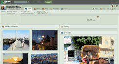 Desktop Screenshot of magdamontemor.deviantart.com