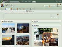 Tablet Screenshot of magdamontemor.deviantart.com