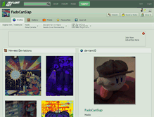 Tablet Screenshot of fadocanslap.deviantart.com
