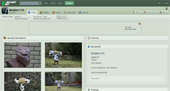 Desktop Screenshot of belakor110.deviantart.com