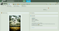 Desktop Screenshot of angelace.deviantart.com