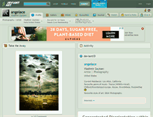 Tablet Screenshot of angelace.deviantart.com